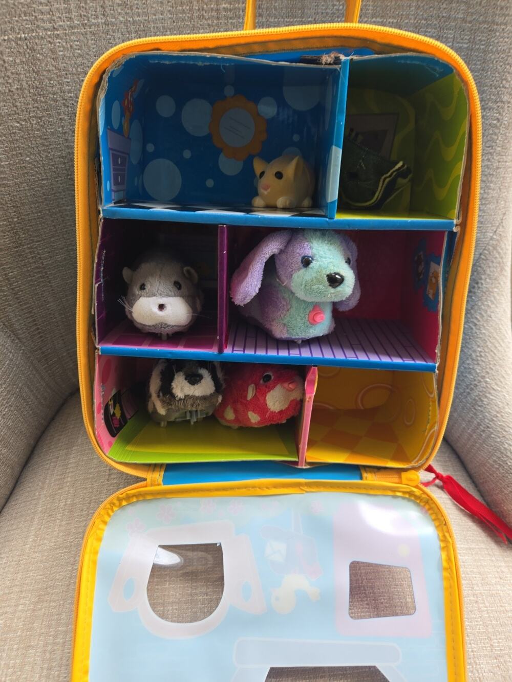 Zhu Zhu Pets Hamsters Lot Of Hamsters With Collector Case Hamster Hangout